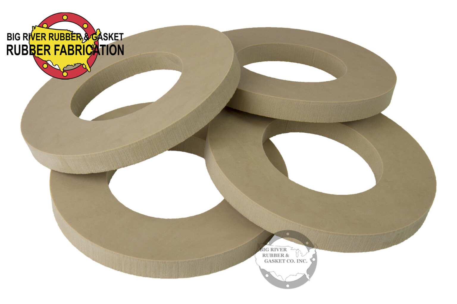 Pure Gum Ring Gaskets Big River Rubber Gasket