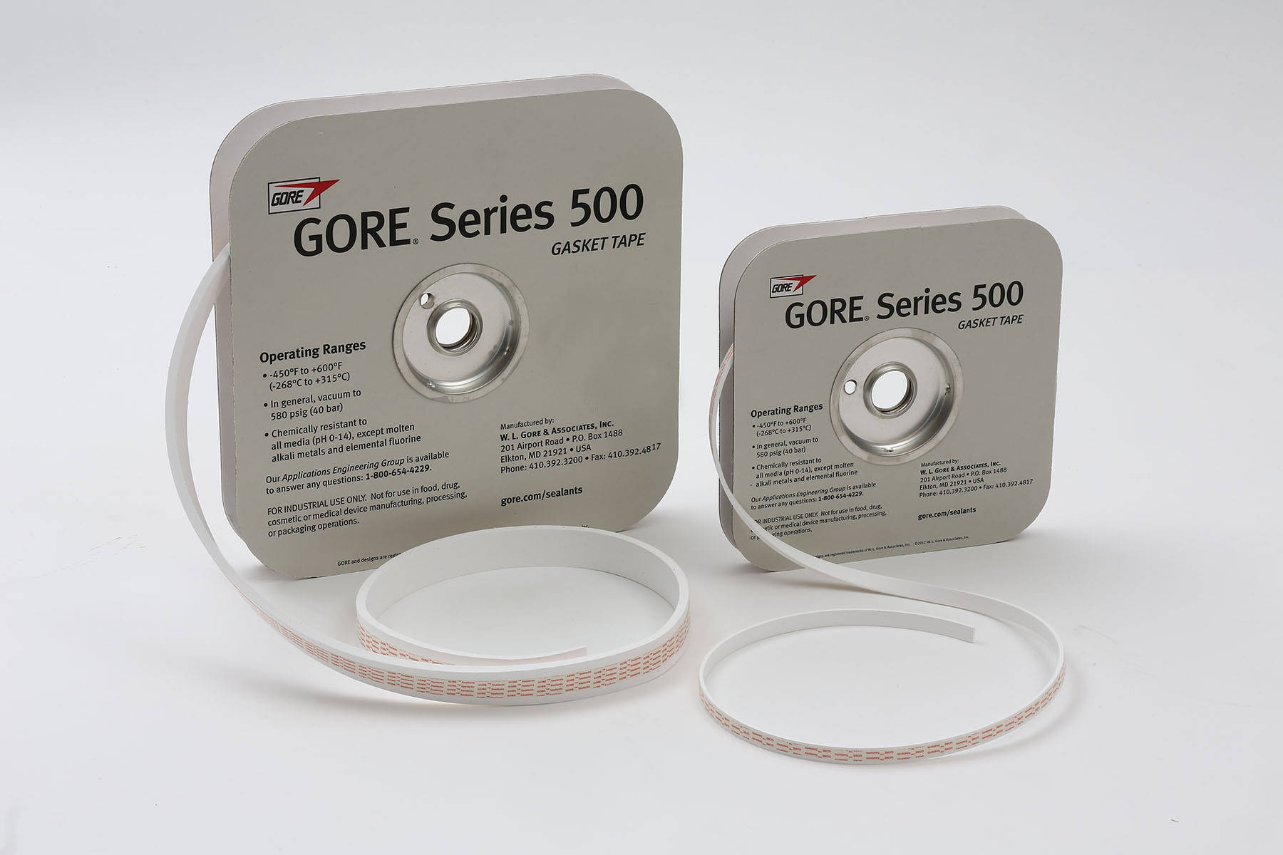 Gortex gasket adhesive strip