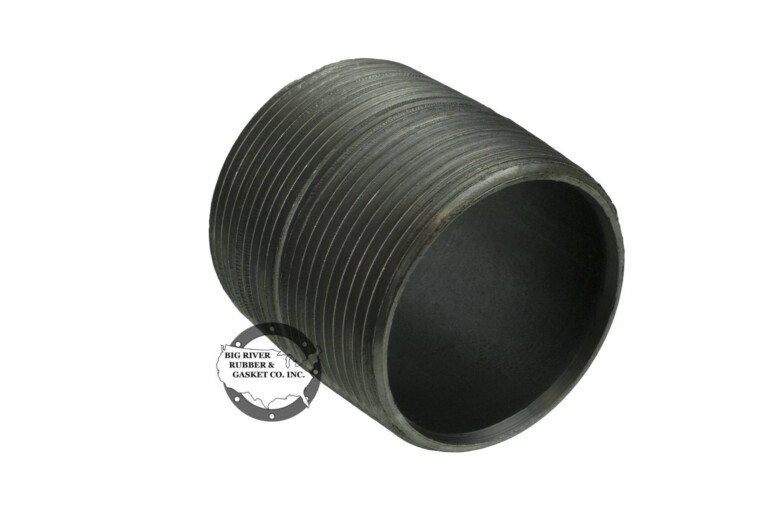 Black Iron Pipe Close Nipple 1 1/2″ Big River Rubber & Gasket