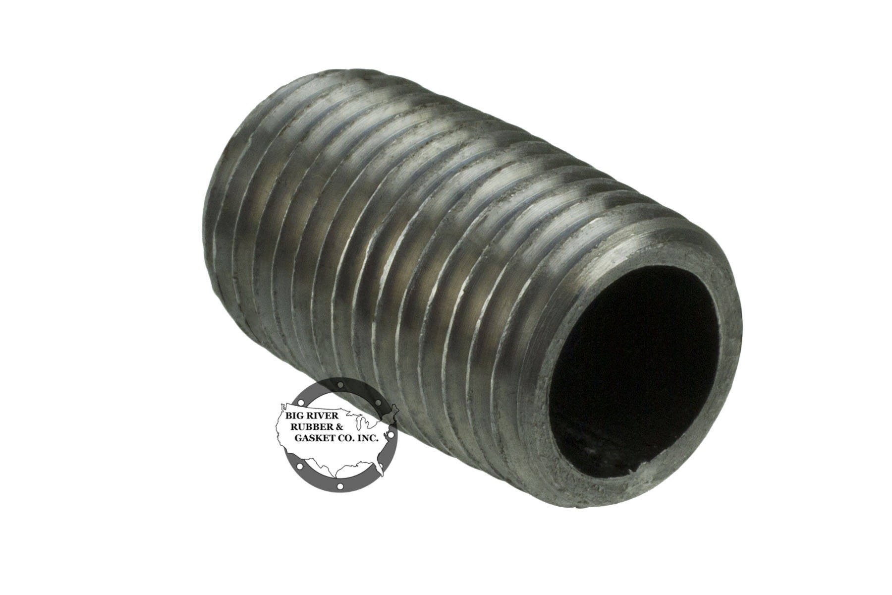 Black Iron Pipe Close Nipple 1/4″ Big River Rubber & Gasket
