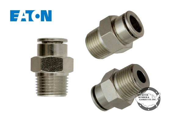 Eaton®, Male Connector, Push to Connect