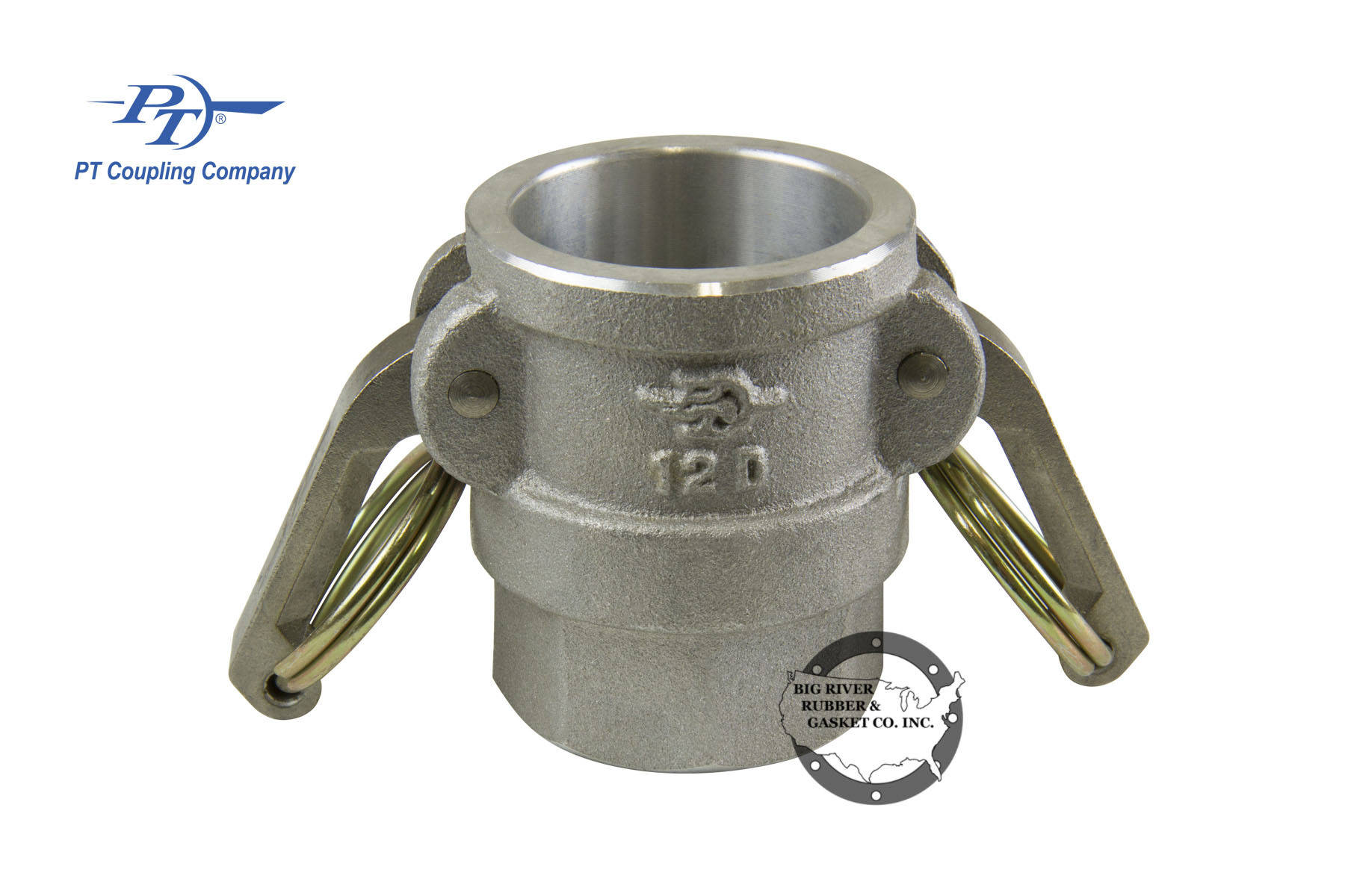 PT Coupling Aluminum Coupler 12D Big River Rubber & Gasket
