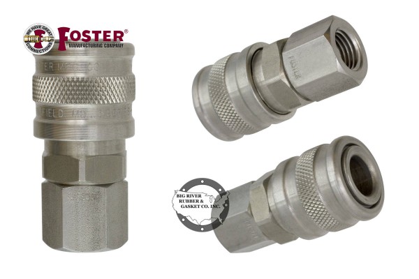 Foster, Foster Fitting, Manual Socket, Foster, foste Hose Fitting, Quick Disconnect
