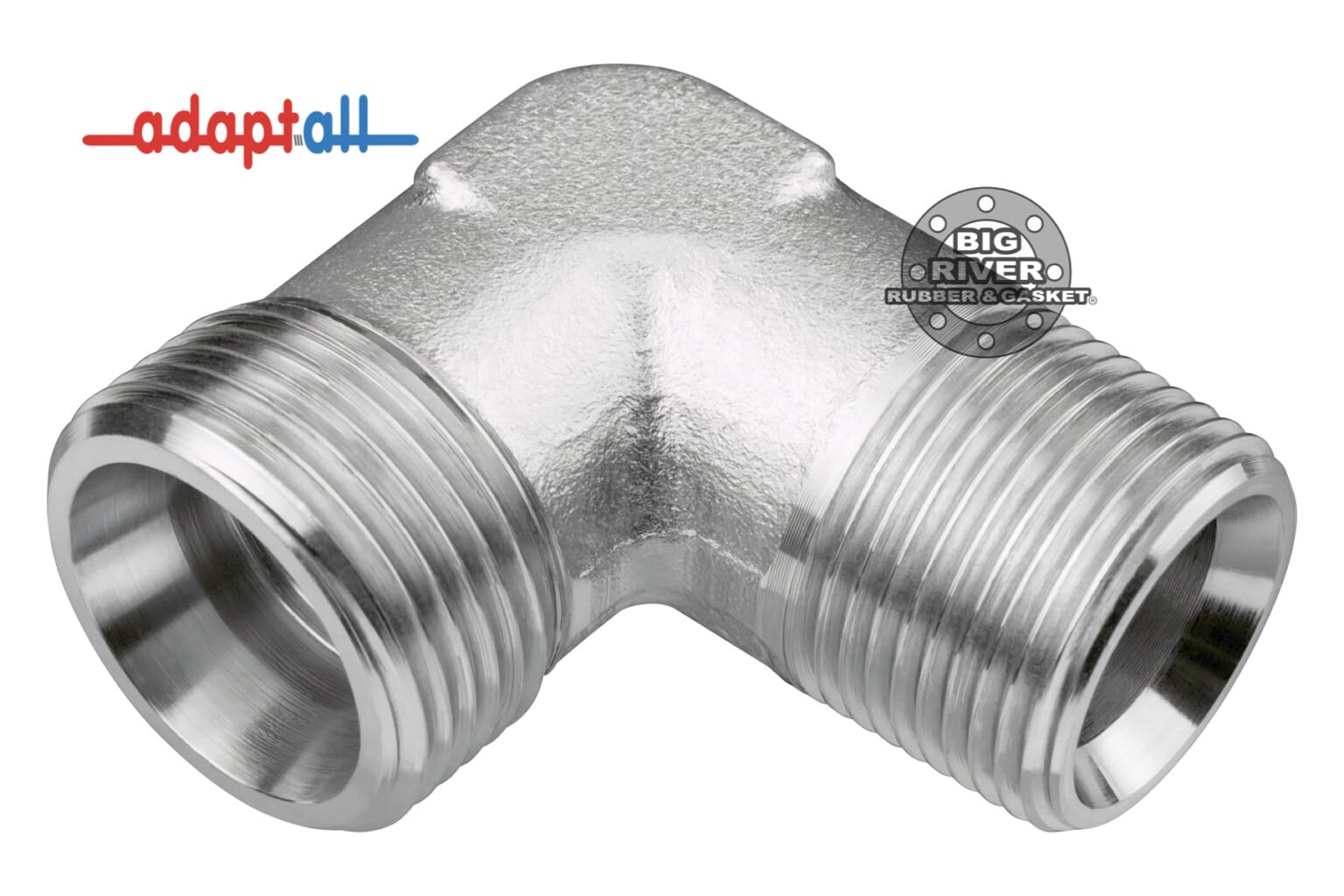 5063S-20-12 Adaptall 90° DIN X Male BSPT Elbow Hose Adapter | Big River ...