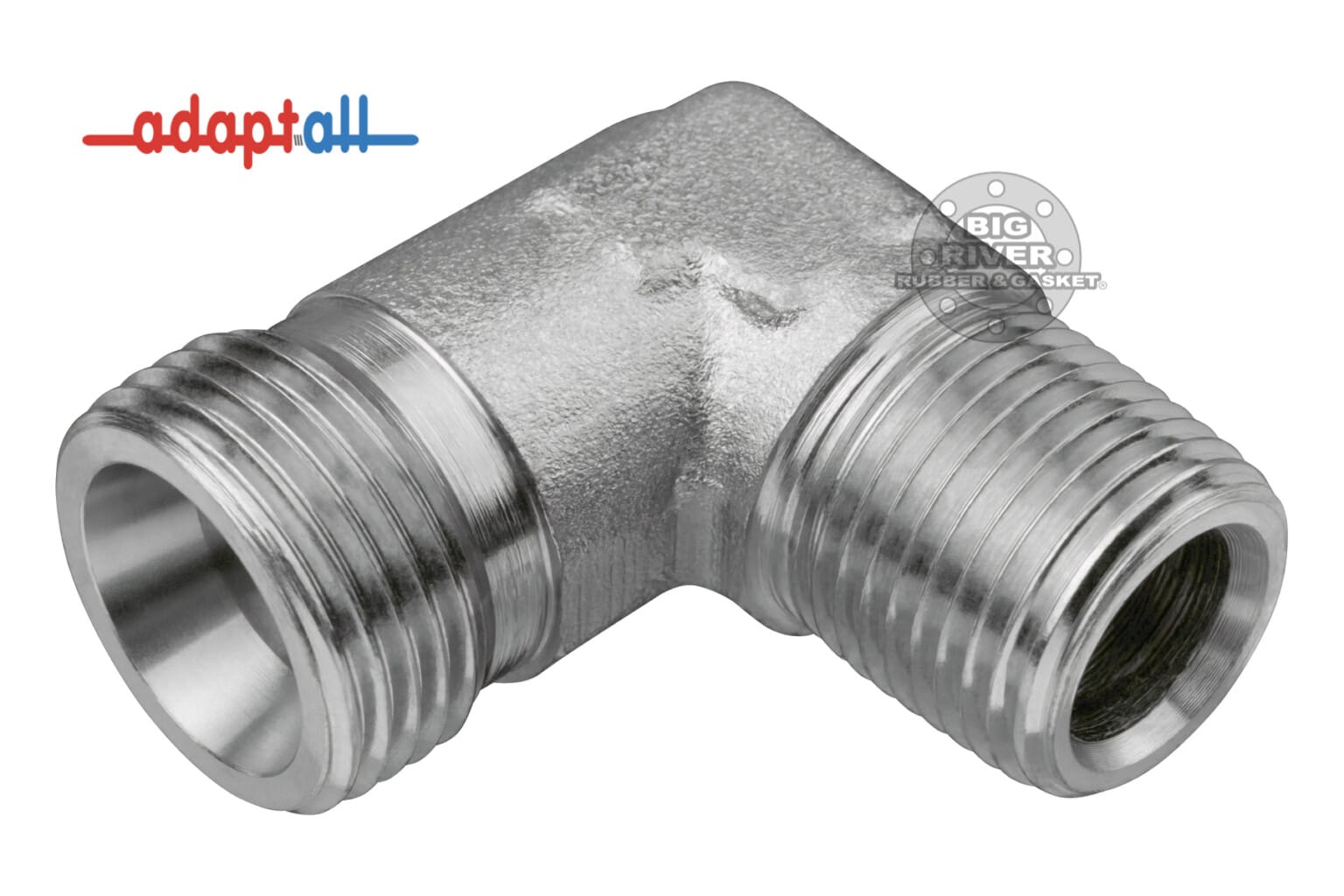 5070S-12-06 Adaptall 90° DIN X Male NPT Elbow Hose Adapter | Big River ...