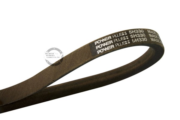 brown mower belt, lawn mower belt, mower belt, powerplus belt, thermoid powerplus belt