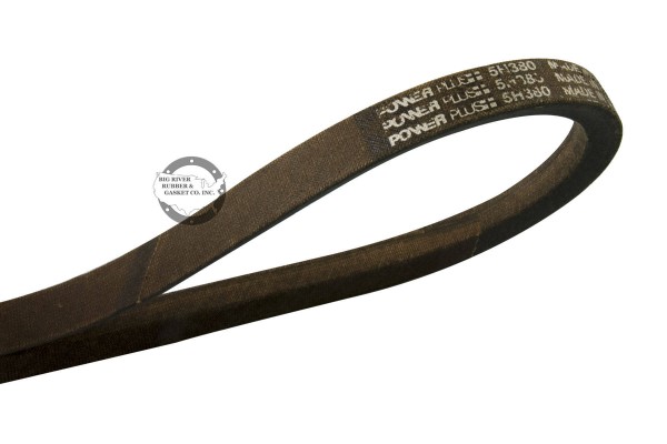 brown mower belt, powerplus belt, thermoid belt, thermoid powerplus belt mower belt, lawn mower belt