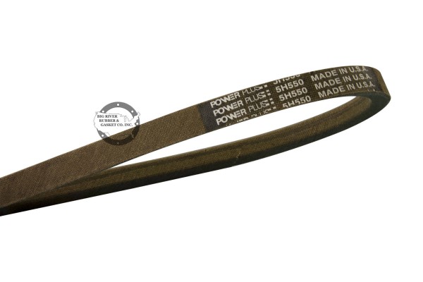 brown mower belt, powerplus belt, thermoid powerplus belt, mower belt lawn mower belt