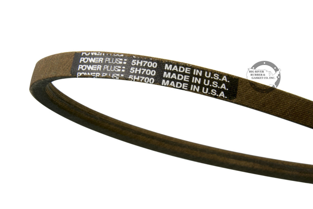 brown mower belt, thermoid powerplus belt, lawn mower belt, powerplus belt