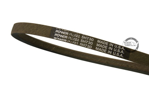 brown mower belt, powerplus belt, lawn mower belt, thermoid powerplus belt