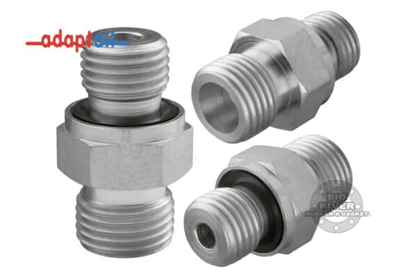 5068S-08-14 Adaptall DIN X Male Metric Elastomeric Seal Adapter