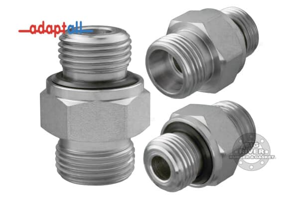 5068S-12-18 Adaptall DIN X Male Metric Elastomeric Seal Adapter
