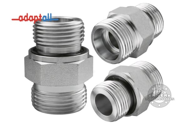 5068S-20-27 Adaptall DIN X Male Metric Elastomeric Seal Adapter