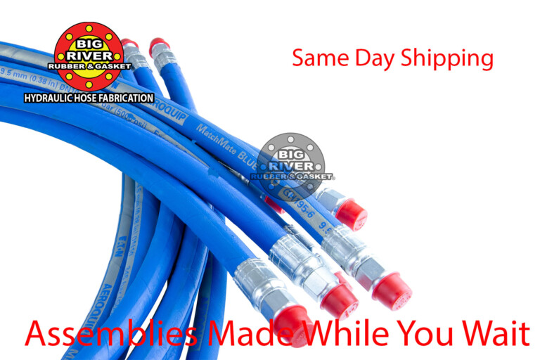 Eaton® Aeroquip® Hydraulic Hose Assembly Big River Rubber & Gasket