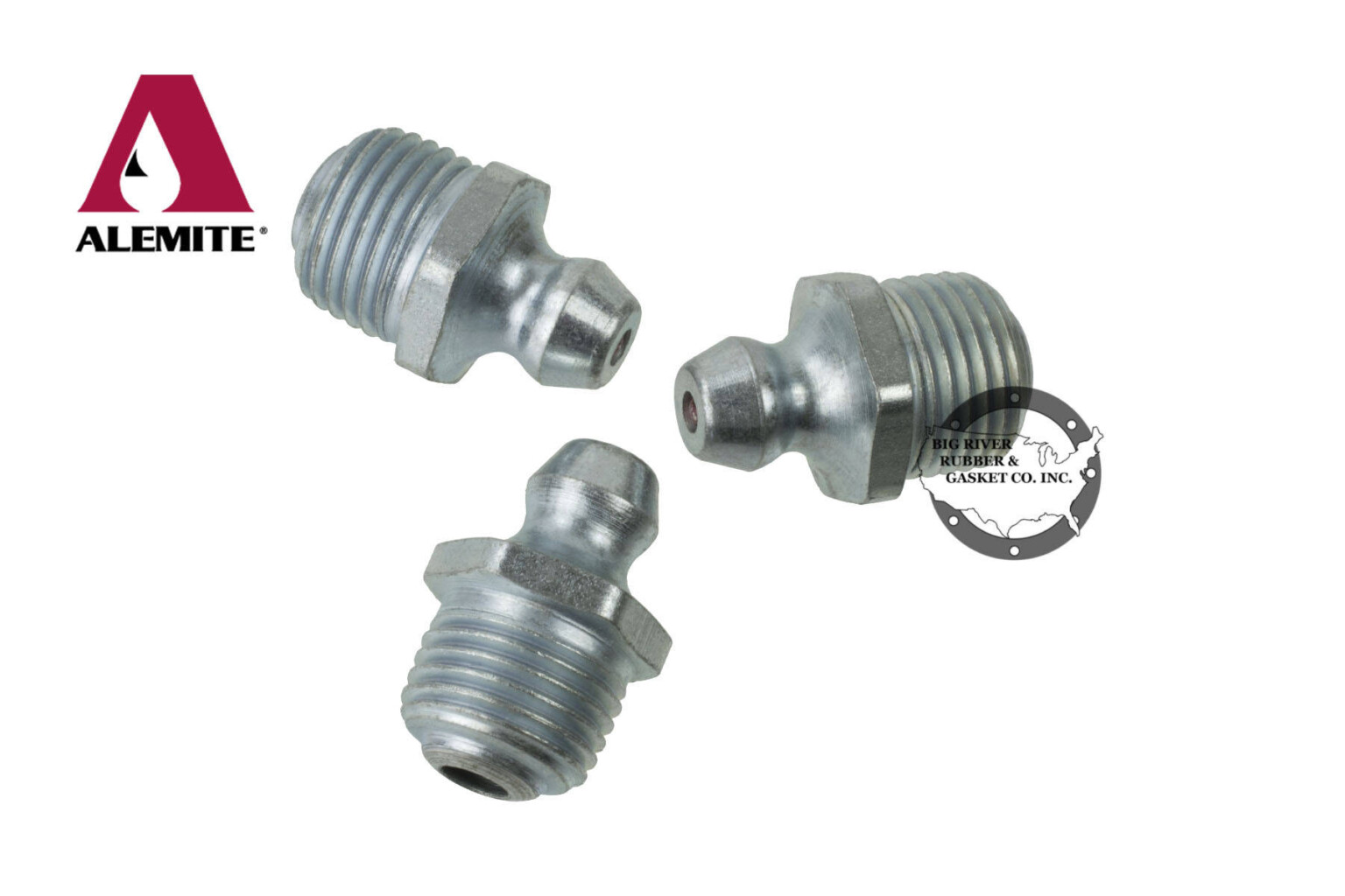 Alemite Grease Fittings 1610BL Big River Rubber & Gasket