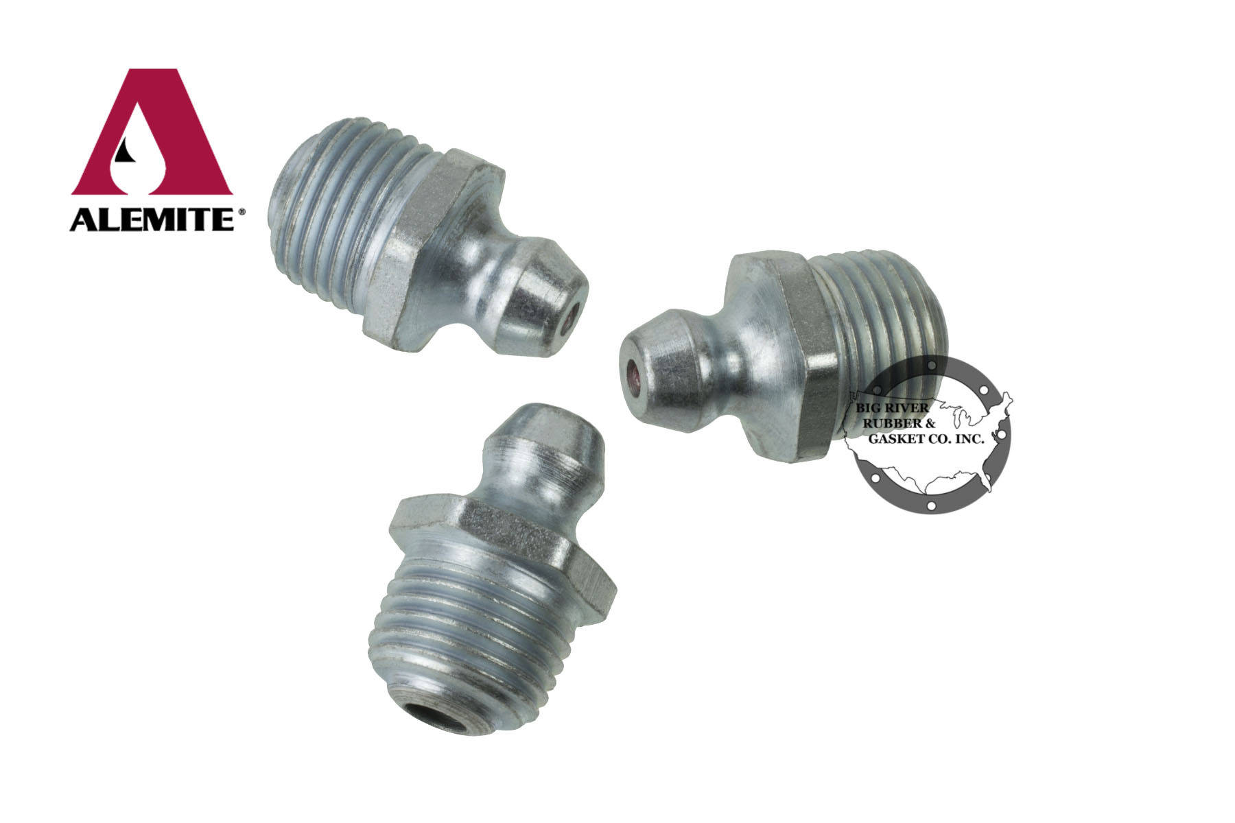 Alemite Grease Fittings 1610BL Big River Rubber & Gasket