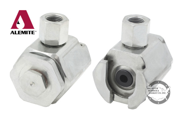 Alemite Fitting 304300-A, button head coupler,