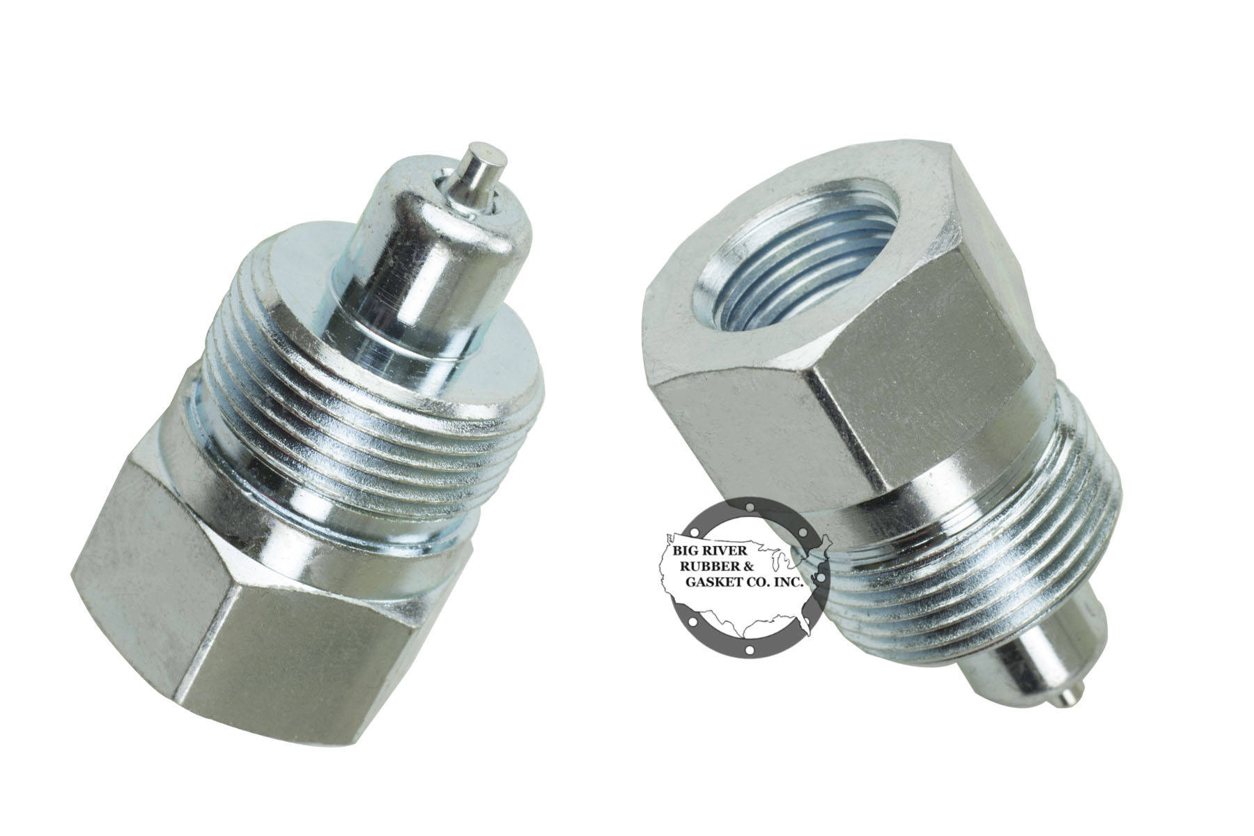 BVA Male Zinc Hydraulic Plug CR14M Big River Rubber & Gasket