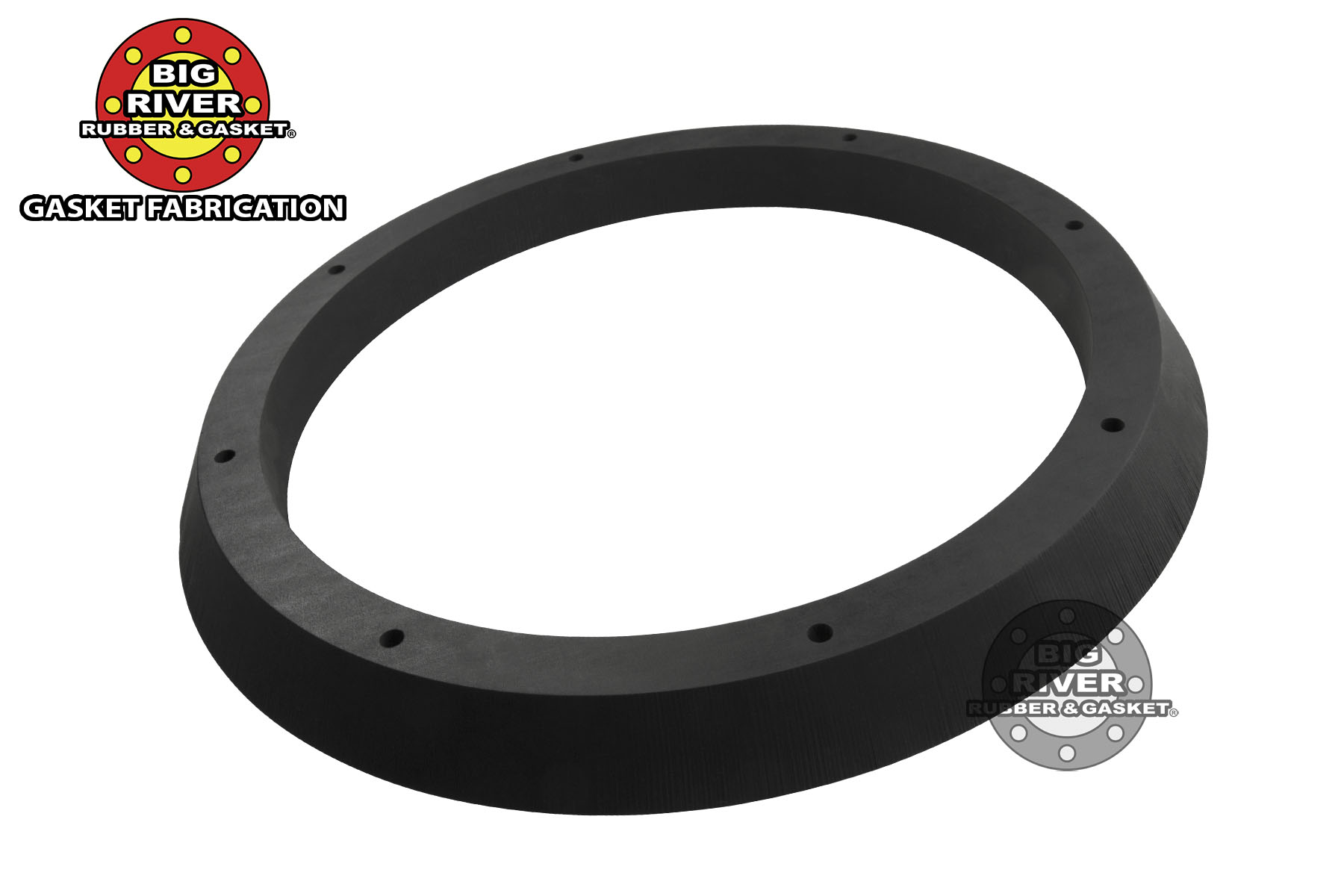 Beveled Neoprene Gasket 1 1/2″ Thick Big River Rubber & Gasket