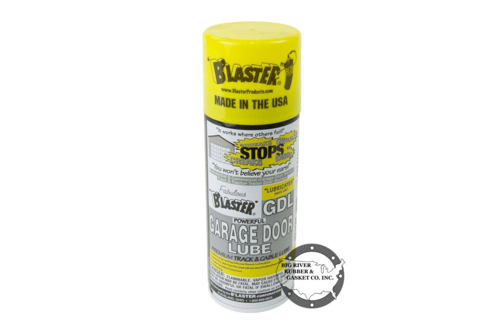 Blaster Garage Door Lube Big River Rubber Gasket