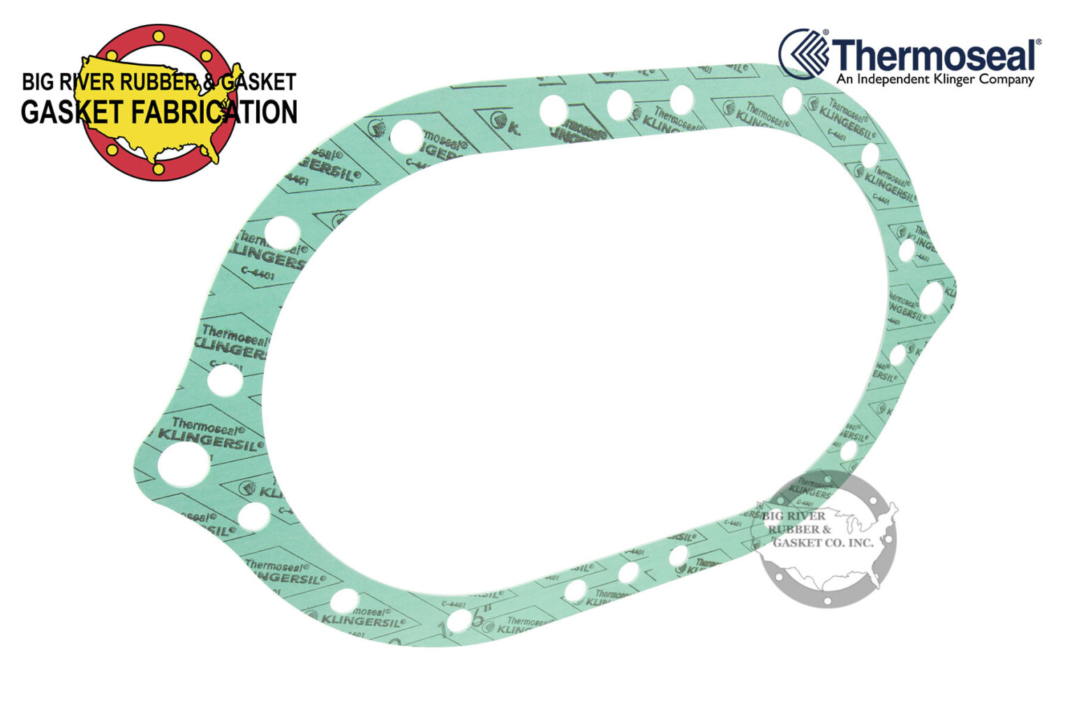 Thermoseal® Klingersil® C4401 Gasket 1/16″ Thick Big River Rubber