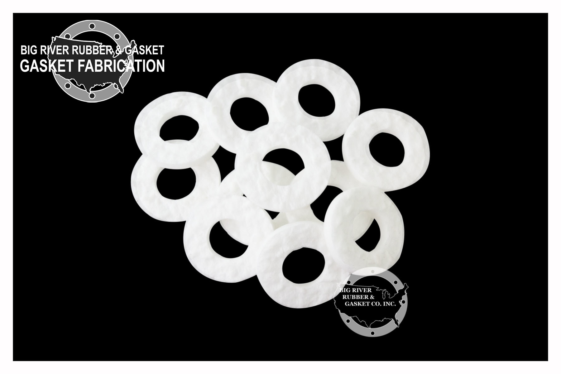 Ceramic Fiber Gasket 1/4″ Thick Big River Rubber & Gasket