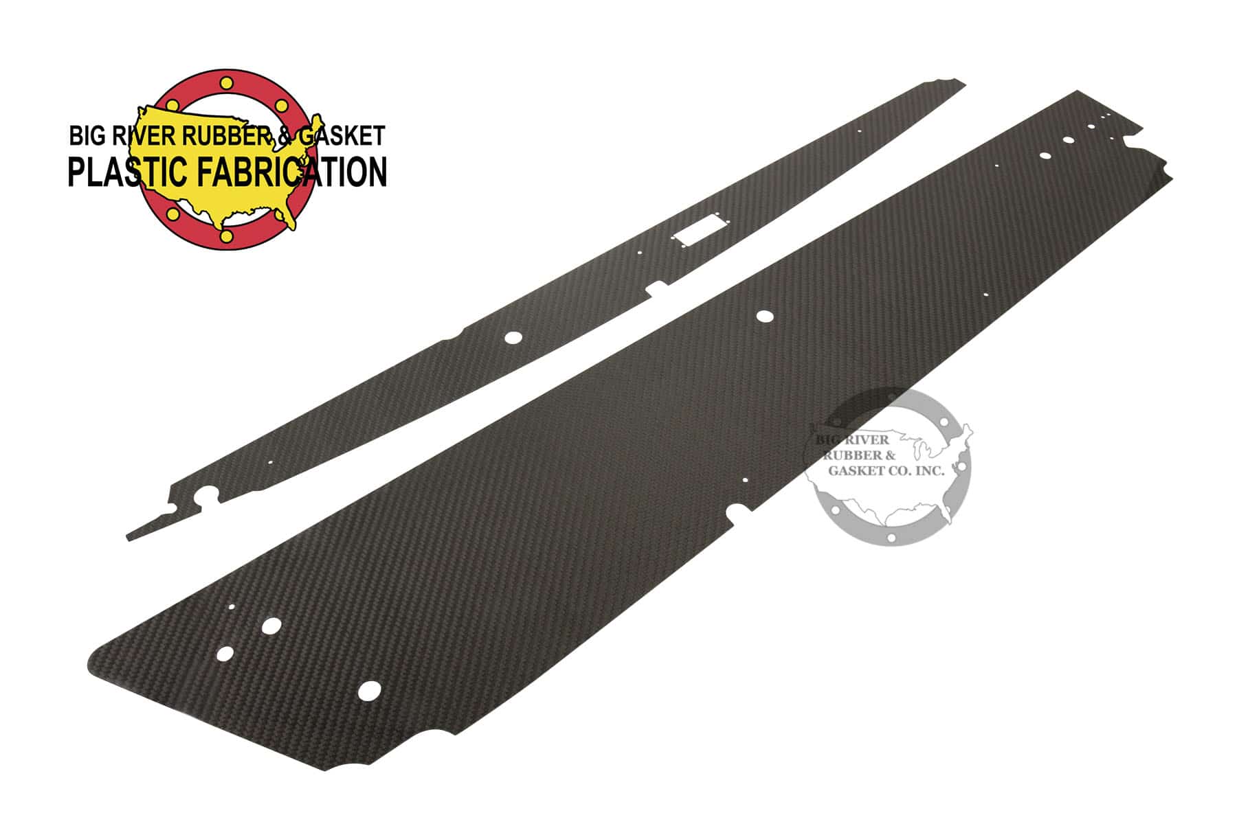 Carbon Fiber Custom Cut Parts Big River Rubber & Gasket