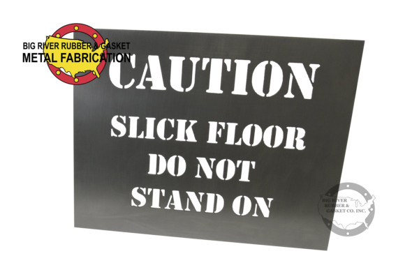 caution sign, Custom, Custom fabrication,