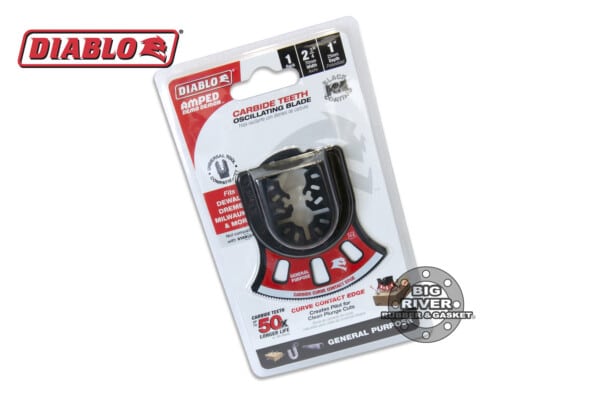 DIablo DOU275RCGP 2-3/4" AMPED™ Demo Demon™ Universal Fit Carbide Teeth Oscillating Blade for General Purpose Cuts