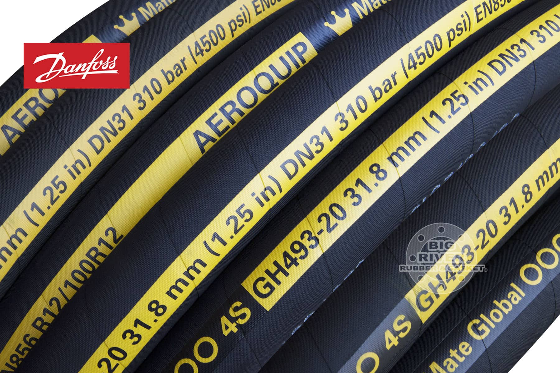 Aeroquip Hydraulic Hose Assemblies | Big River Rubber & Gasket