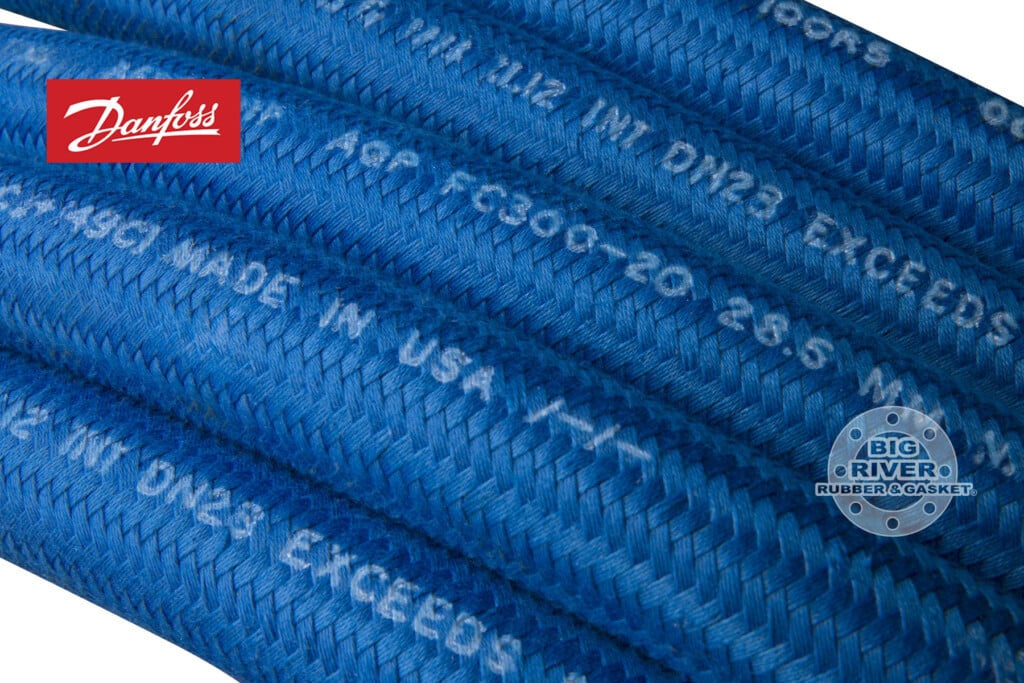 Danfoss, Danfoss Hose, Braided Hose, Aeroquip Hose, Blue Braided Hose, Hydraulic Hose