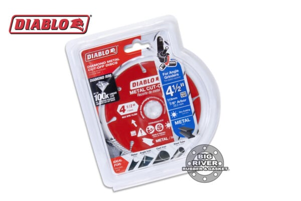 Diablo DDD045DIA101F 4-1/2" Diamond Metal Cut-Off Disc