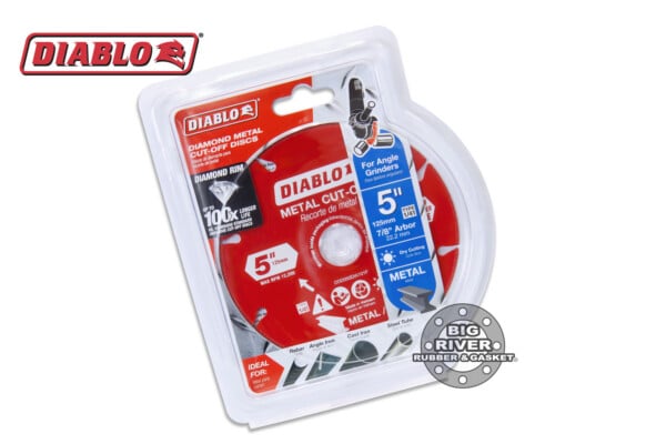 Diablo DDD050DIA101F 5" Diamond Metal Cut-Off Disc
