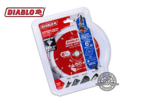 Diablo DDD060DIA101F 6" Diamond Metal Cut-Off Disc