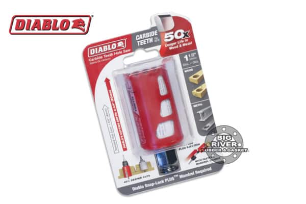 Diablo DHS1500CT 1-1/2" Carbide Teeth Hole Saw for Wood and Metal