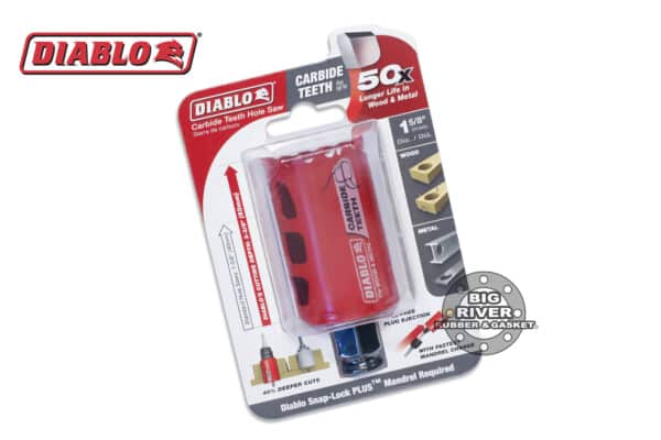 Diablo DHS1625CT 1-5/8" Carbide Teeth Hole Saw for Wood and Metal