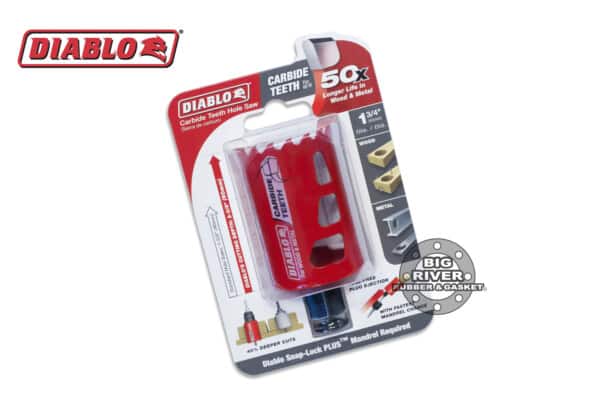 Diablo DHS1750CT 1-3/4" Carbide Teeth Hole Saw for Wood and Metal