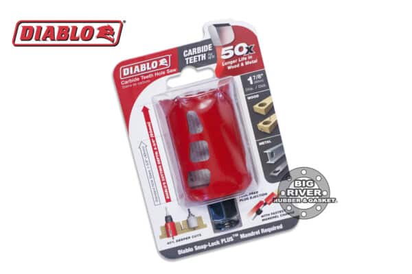 Diablo DHS1875CT 1-7/8" Carbide Teeth Hole Saw for Wood and Metal