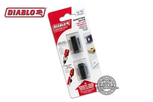 Diablo DHSNUT2 1/2" and 5/8" Hole Saw Adapter Nuts