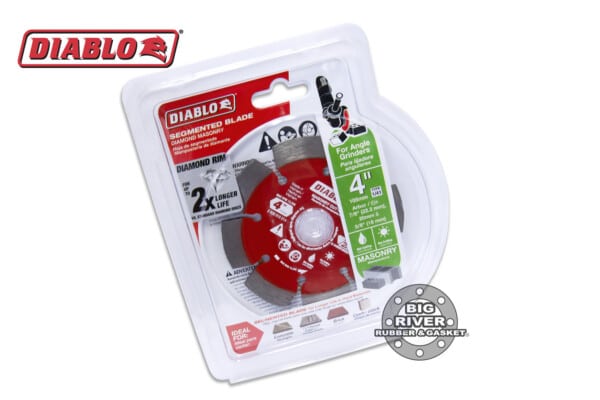 Diablo DMADS0400 4" Diamond Segmented Masonry Cut-Off Blade