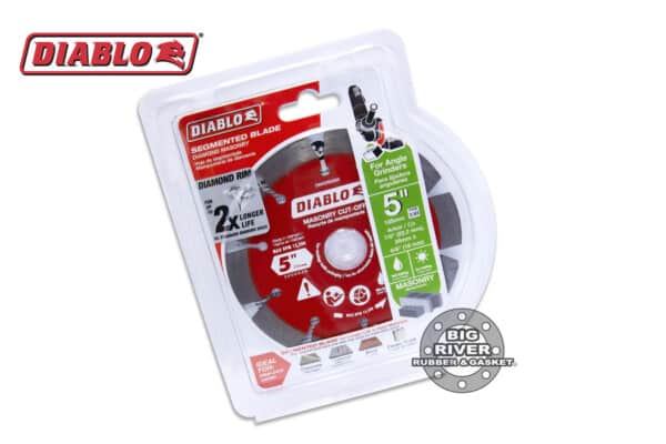 Diablo DMADS0500 5" Diamond Segmented Masonry Cut-Off Blade
