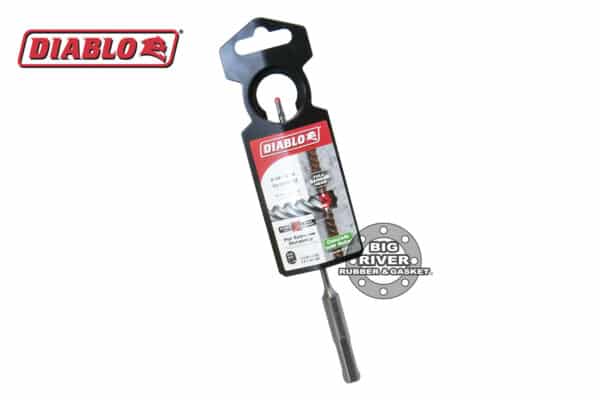 Diablo DMAPL4020 5/32" x 4" x 6" Rebar Demon™ SDS-Plus 4-Cutter Full Carbide Head Hammer Drill Bit