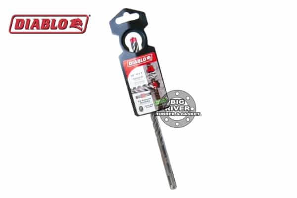 Diablo DMAPL4150 3/8" x 6" x 8" Rebar Demon™ SDS-Plus 4-Cutter Full Carbide Head Hammer Drill Bit