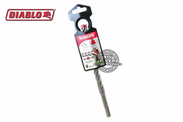 Diablo DMAPL4185 1/2" x 6" x 8" Rebar Demon™ SDS-Plus 4-Cutter Full Carbide Head Hammer Drill Bit
