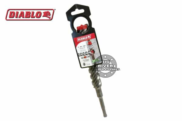 Diablo DMAPL4300 1" x 8" x 10" Rebar Demon™ SDS-Plus 4-Cutter Full Carbide Head Hammer Drill Bit