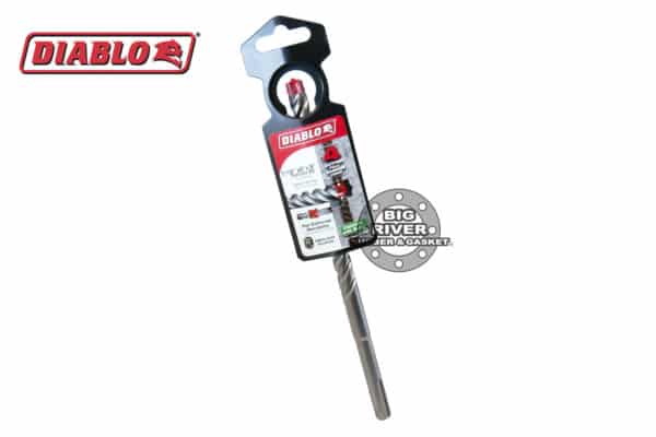 Diablo DMAPL4332 7/16" x 6" x 8" Rebar Demon™ SDS-Plus 4-Cutter Full Carbide Head Hammer Drill Bit
