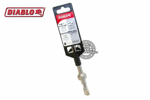 Diablo DMAST1030 1/2" x 1-11/16" SDS-Plus 2-Cutter Carbide-Tipped Stop Bit
