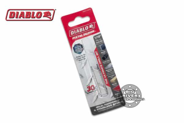 Diablo DMD116JP2 1/16" Metal Demon™ Drill Bits for Mild, Hardened and Stainless Steels (2-Pack)