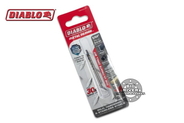 Diablo DMD564JP2 5/64" Metal Demon™ Drill Bits for Mild, Hardened and Stainless Steels (2-Pack)