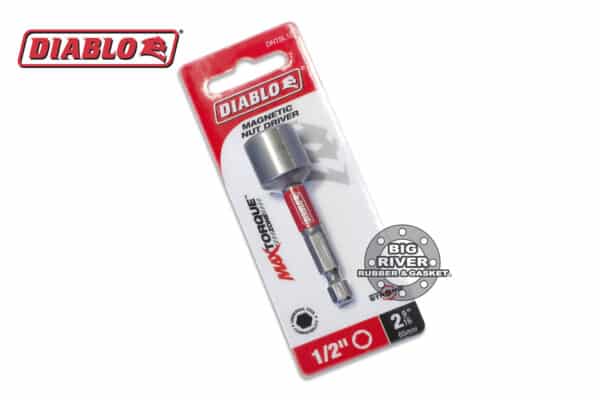 Diablo DNTSL12 1/2" x 2-9/16" Magnetic Nut Driver